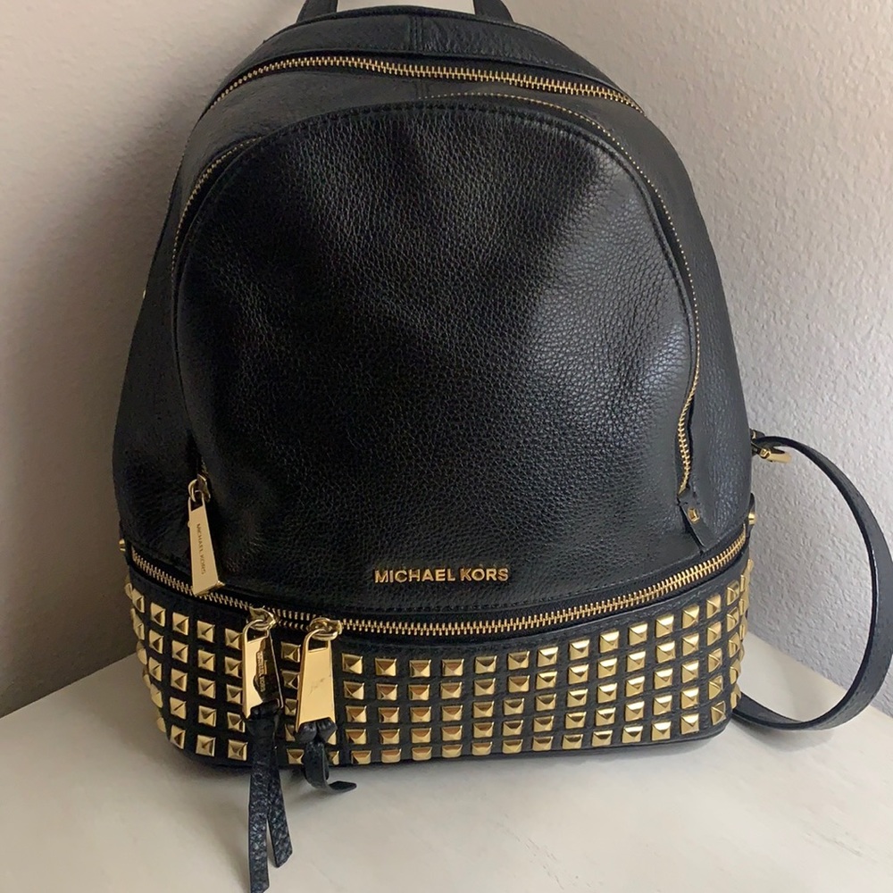 Michael Kors leather backpack